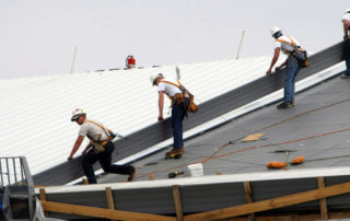 The Team on a Roof Restoration Project in the Eastern Suburbs - Roofing company Sydney
