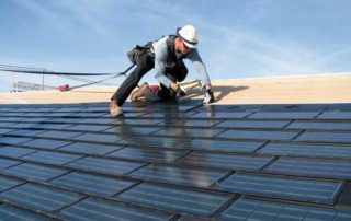 The Guys on a Solar Panel and Roof Leak Repair Project in Caringbah - Roofing Sydney