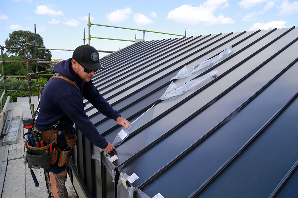 colorbond roof install at double bay, eastern suburbs sydney