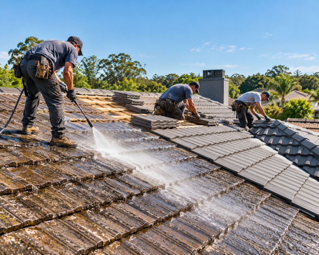 roof restoration process